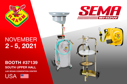 RAASM USA IS AT THE SEMA SHOW 2021