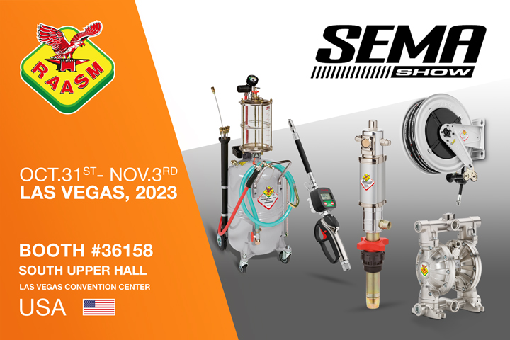 RAASM USA IS AT THE SEMA SHOW 2023